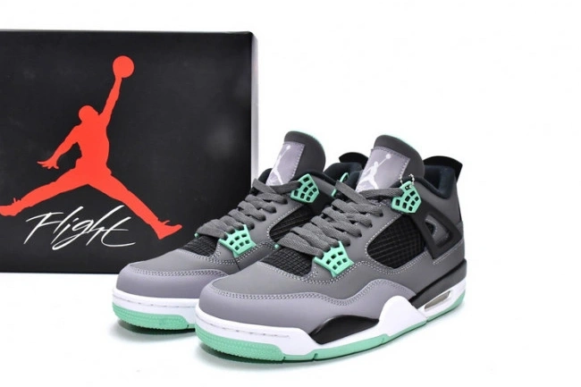 Rep Retro Glow 4 Air Green Jordan 308497-033 0627